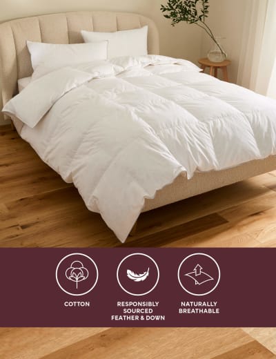 Marks and spencer duck down duvet sale