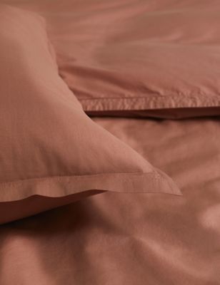 2 Pack Washed Cotton Pillowcases