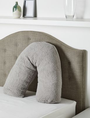 Teddy Fleece Medium V-Shaped Pillow