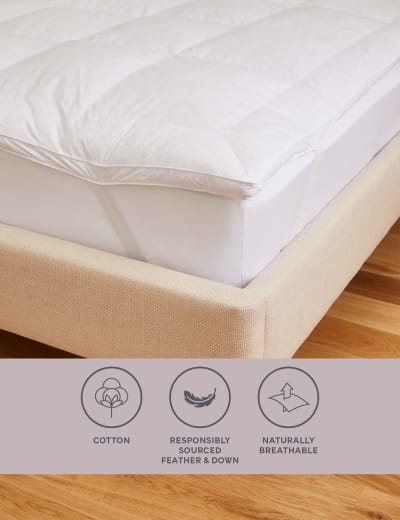 M&s feather pillows store
