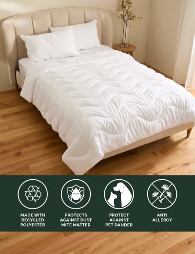 Anti allergy pillow protectors top