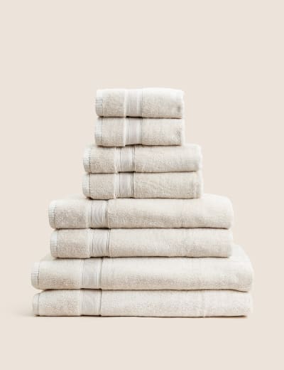 Pure Cotton Quick Dry Towel, M&S Collection