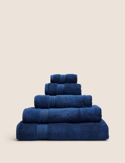Marks and spencer top towels blue