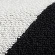 Pure Cotton Abstract Shapes Towel - blackmix