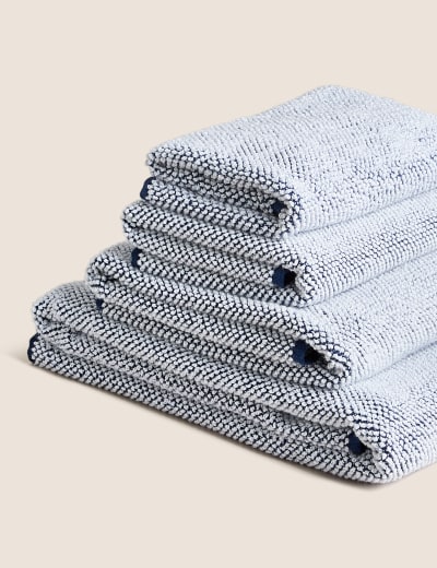Pure Cotton Cosy Weave Towel M S Collection M S