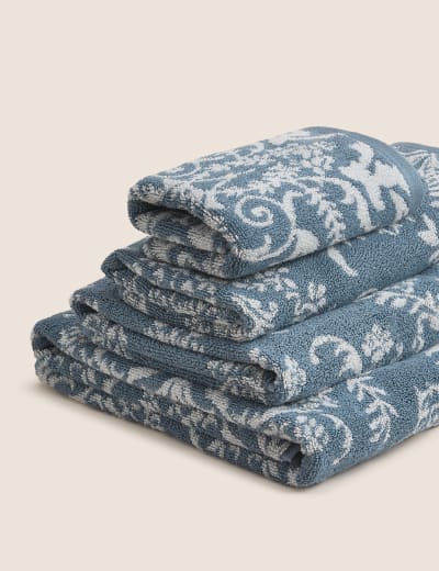 Damask towels top