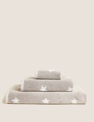 Pure Cotton Stars Towel