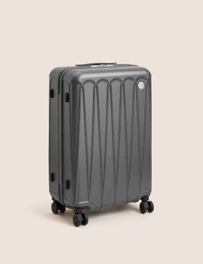 Vienna 4 Wheel Hard Shell Medium Suitcase M S Collection M S