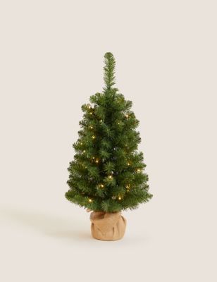 3ft Pre-Lit Christmas Tree