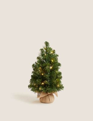 1.5ft Lit Christmas Tree