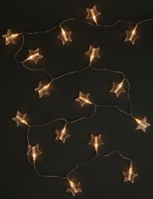 Light Up Star Christmas Card Holder