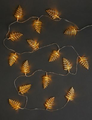 Gold Leaf String Lights