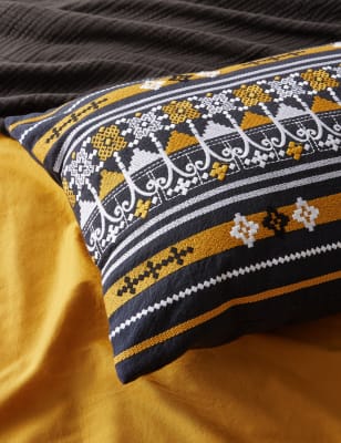 Casablanca Collection Marabout Bolster Cushion