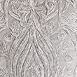 Velvet Embroidered Cushion - greymix