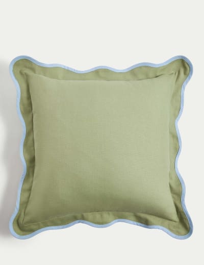 Marks and spencer cushions clearance green