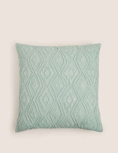 Marks and shop spencer green cushions