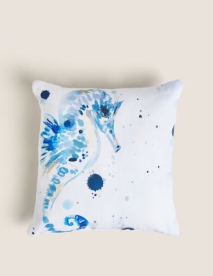 Set of 2 Seahorse Outdoor Cushions