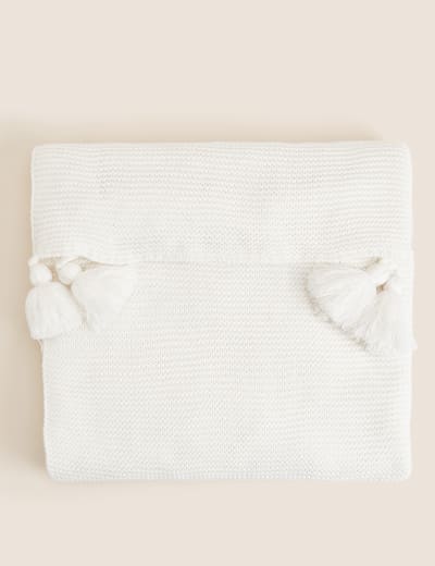 Laura ashley pom pom throw shop