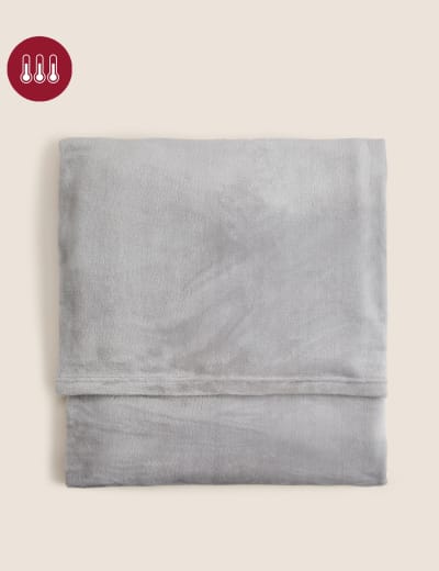 Borg Fleece Throw M S Collection M S