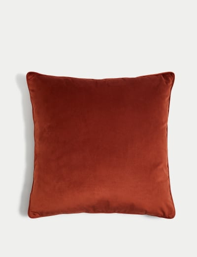 Pure Cotton Velvet Cushion M S Collection M S