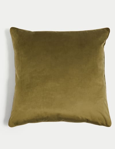 Marks and discount spencer green cushions