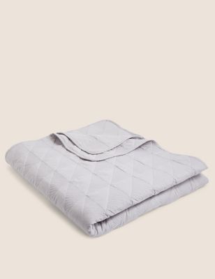 Abstract Quilted Throw