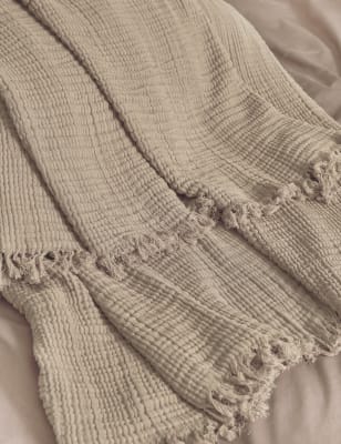 Paris Collection Pure Cotton Throw