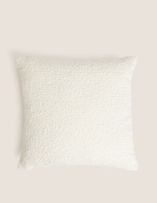 Bouclé Textured Cushion