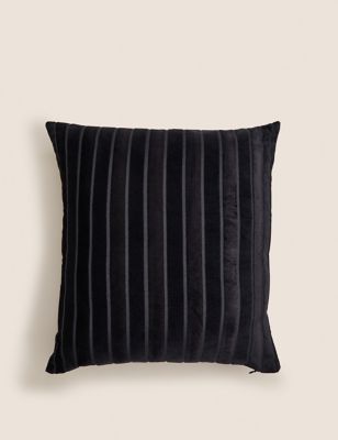 Velvet Striped Cushion