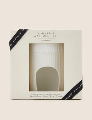 Ceramic Wax Burner Gift Set