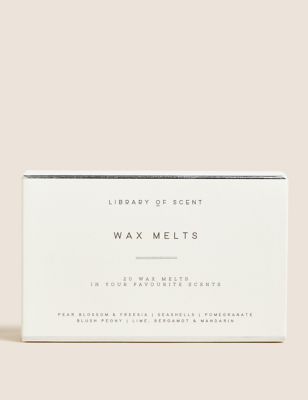 20 Pack Library of Scent Wax Melts