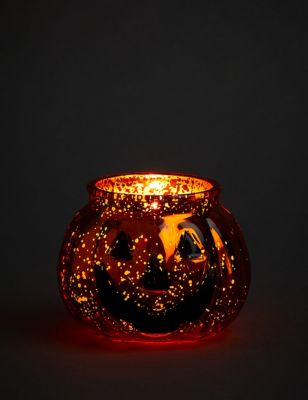 Halloween Pumpkin Colour Change Candle