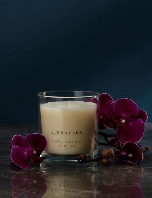 Dark Orchid & Musk Boxed Candle