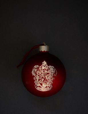 Personalised Light Up Gryffindor Bauble