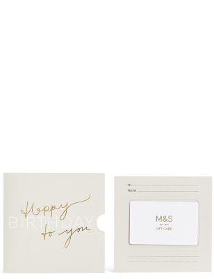 Happy Birthday Gift Card