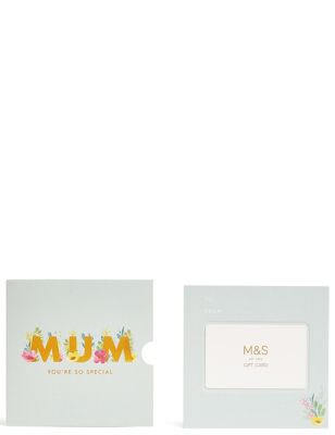 Floral Mum Gift Card