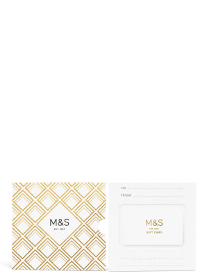 Gold Pattern Gift Card