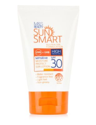 Travel Size Sensitive Moisture Protect Sun Lotion SPF30 50ml