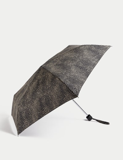 Sheen Compact Umbrella with Stormwear™ & FLEXIRIB™, M&S Collection