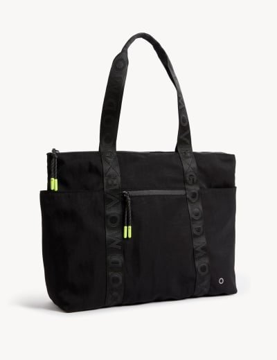 Sweaty Betty Icon Luxe Kit Bag - Black