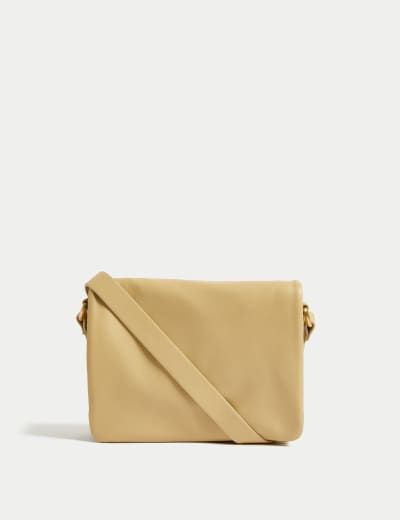 Leather Messenger Bag M S Collection M S