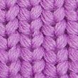 Knitted Pom Hat - lavender
