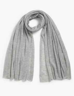 NoName shawl Gray Single discount 85% WOMEN FASHION Accessories Shawl Gray 