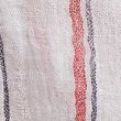 Pure Linen Striped Scarf - creammix
