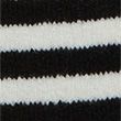 Knitted Striped Scarf - blackmix