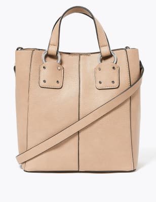 m&s tan bag