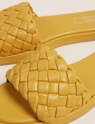 marks and spencer yellow sandals