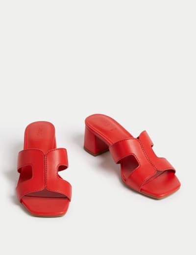 M&s red sandals hotsell