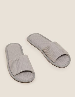 open toe ladies slippers