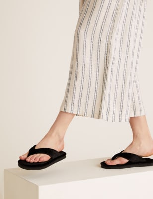 ladies slippers at m and s